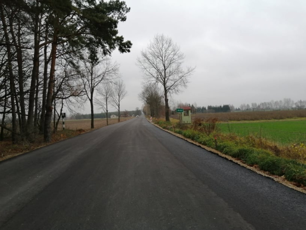Przebudowa drogi z Marynina do Wohynia