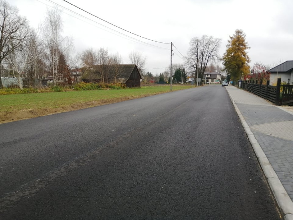 Przebudowa drogi z Marynina do Wohynia