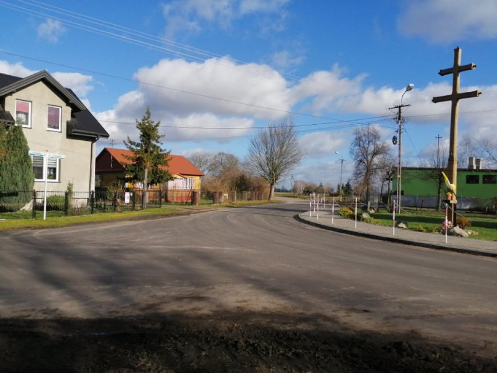 Remont drogi Bojanówka-Lisiowólka zakończony
