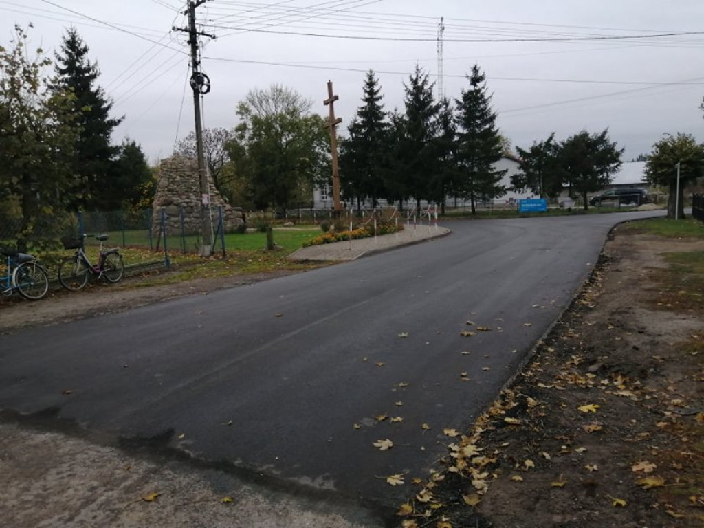 Remont drogi Bojanówka-Lisiowólka zakończony