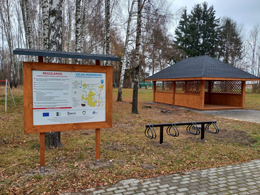 Nowa altana w Żakowoli Radzyńskiej