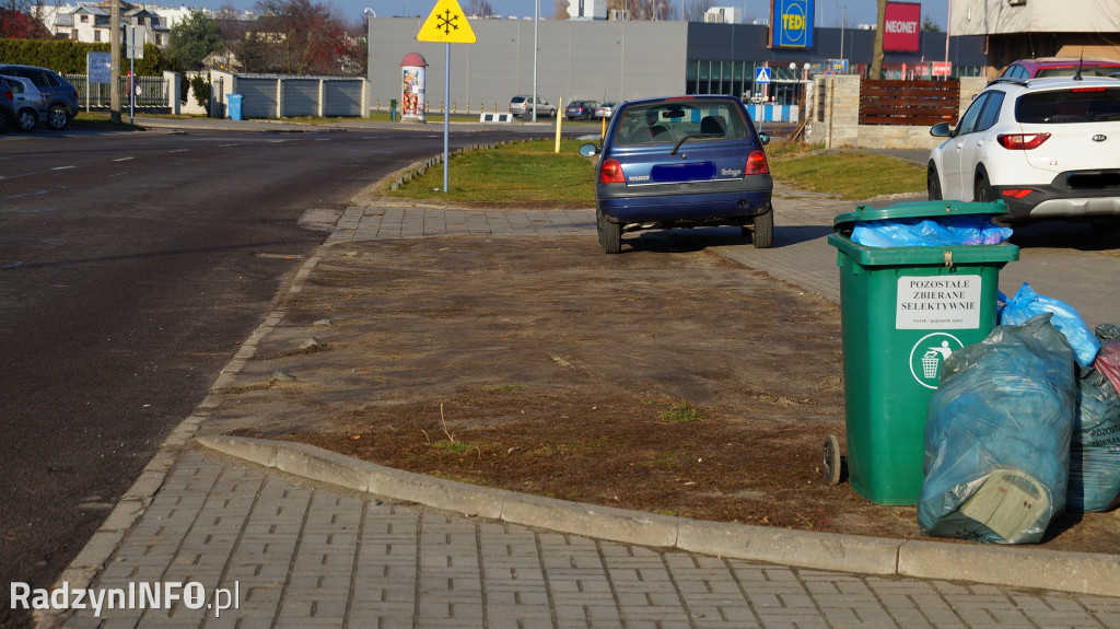 Chodnik na ul. Wyszyńskiego