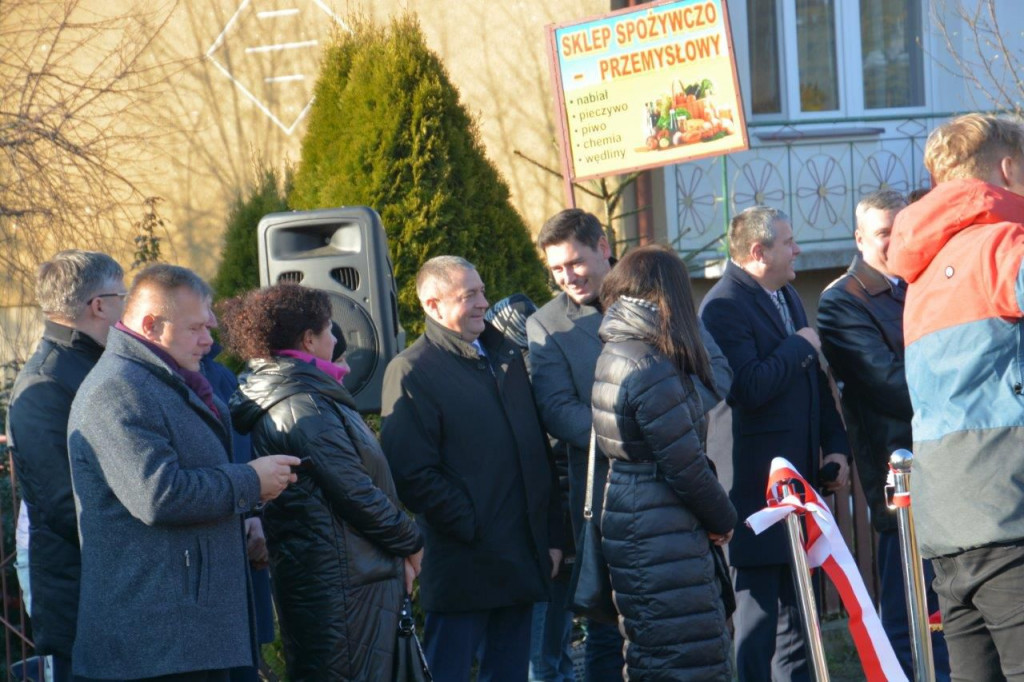 Otwarcie drogi w Ustrzeszy