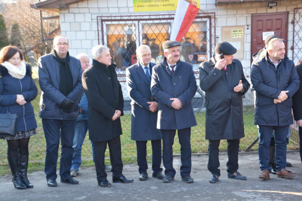 Otwarcie drogi w Ustrzeszy