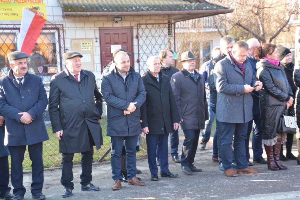 Otwarcie drogi w Ustrzeszy
