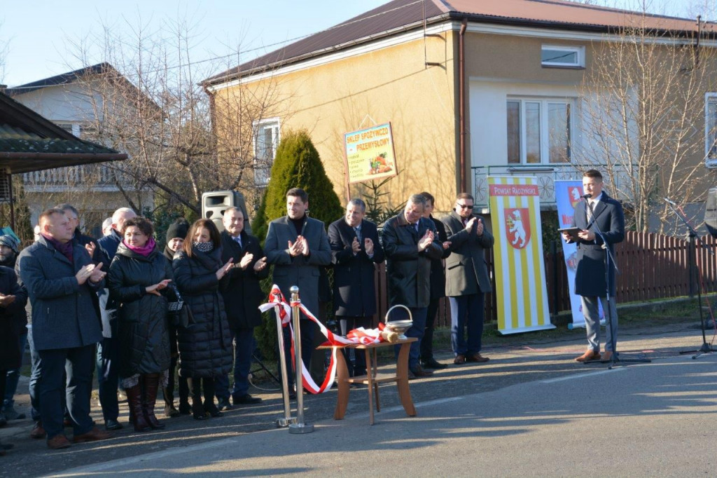 Otwarcie drogi w Ustrzeszy