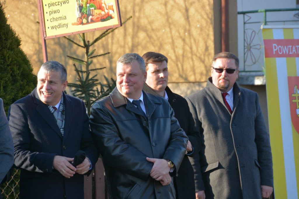 Otwarcie drogi w Ustrzeszy