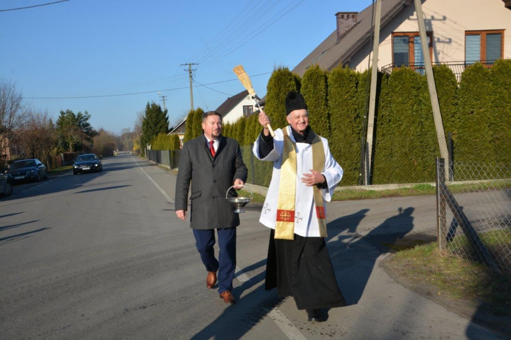 Otwarcie drogi w Ustrzeszy
