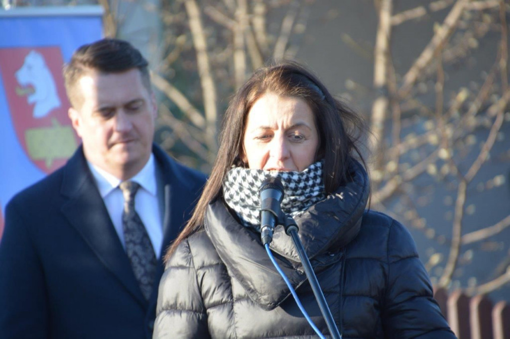 Otwarcie drogi w Ustrzeszy
