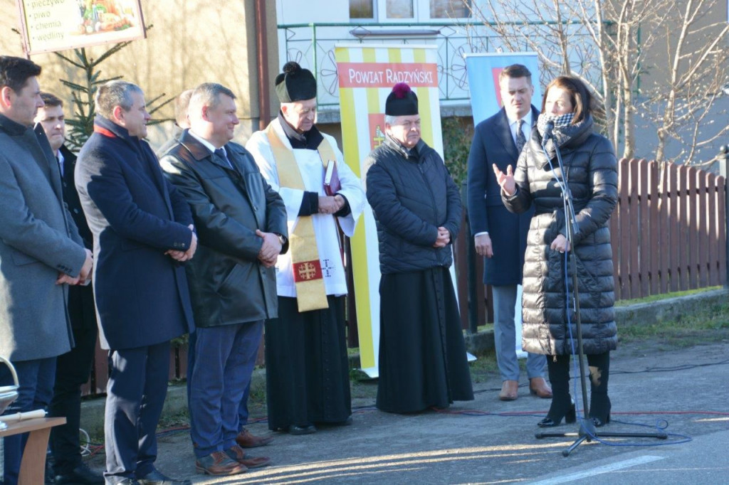 Otwarcie drogi w Ustrzeszy