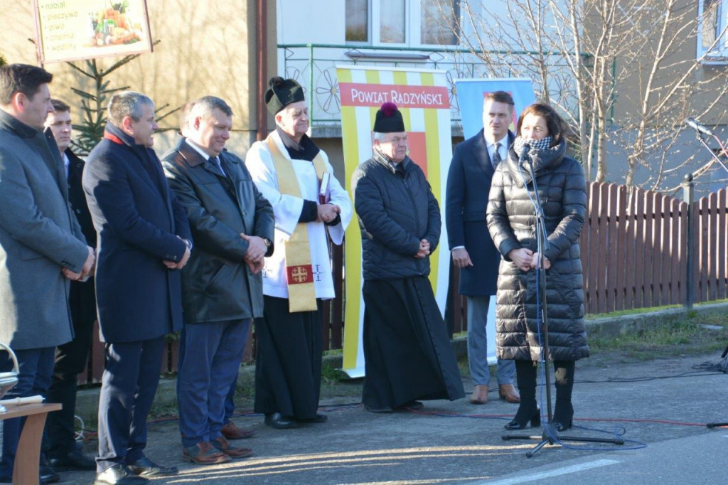 Otwarcie drogi w Ustrzeszy