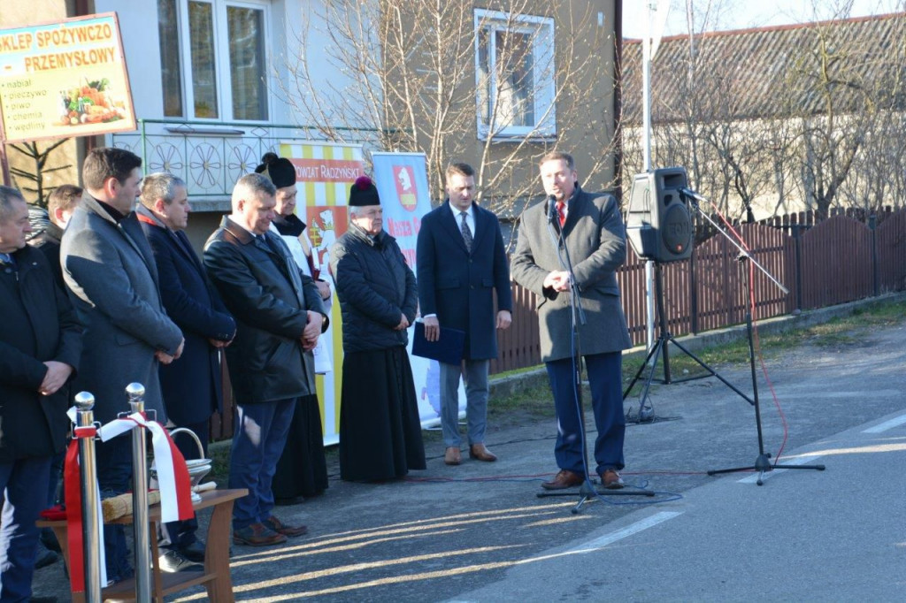 Otwarcie drogi w Ustrzeszy