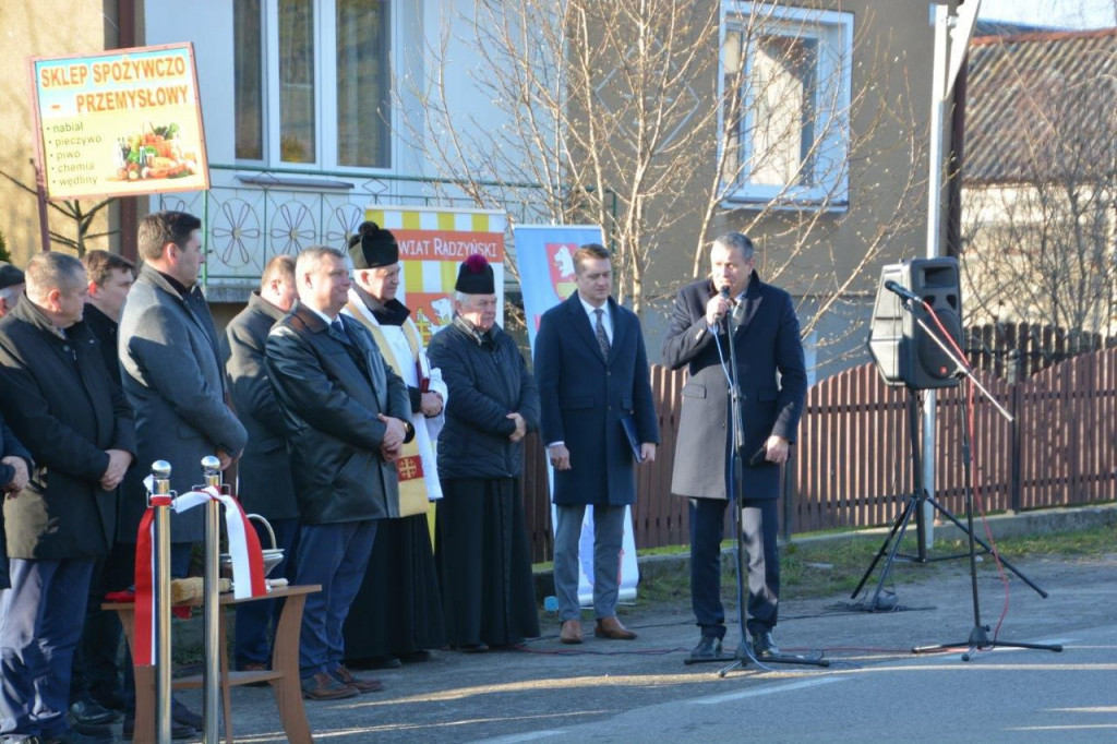 Otwarcie drogi w Ustrzeszy