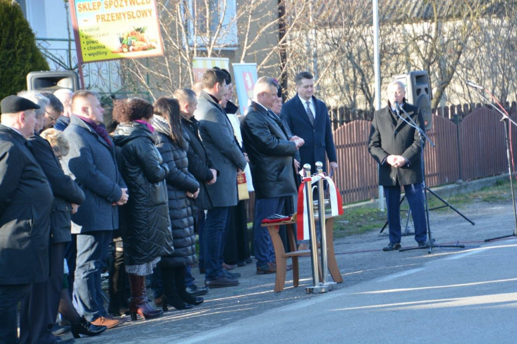 Otwarcie drogi w Ustrzeszy