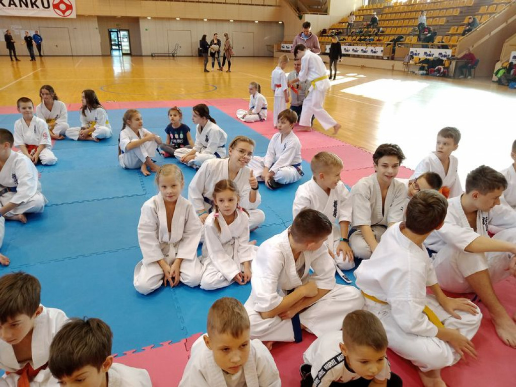 Karatecy z gminy Kąkolewnica na turnieju w Chełmie
