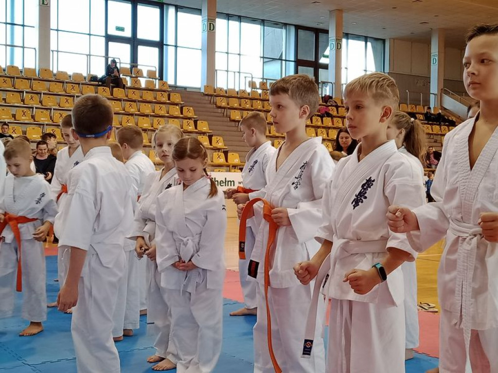 Karatecy z gminy Kąkolewnica na turnieju w Chełmie