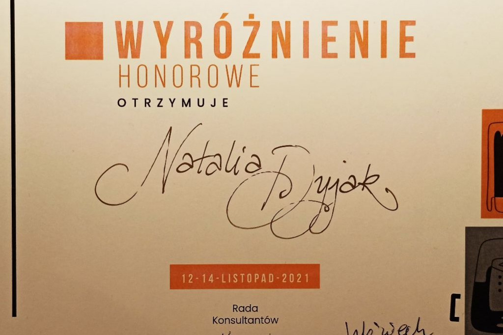 Natalia Dyjak wyróżniona na festiwalu teatralnym