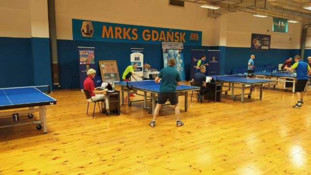 Rafał Olszewski na zawodach tenisowych w Gdańsku