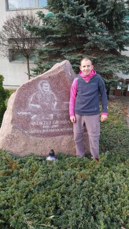 Rafał Olszewski na zawodach tenisowych w Gdańsku