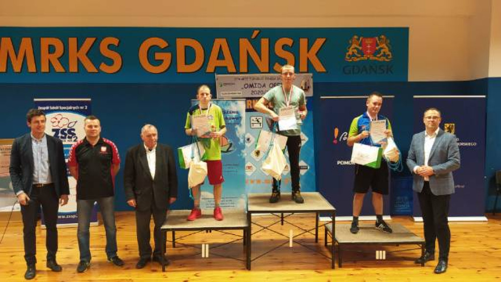 Rafał Olszewski na zawodach tenisowych w Gdańsku