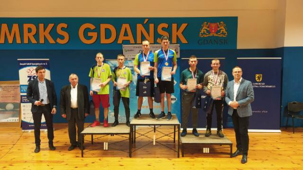 Rafał Olszewski na zawodach tenisowych w Gdańsku