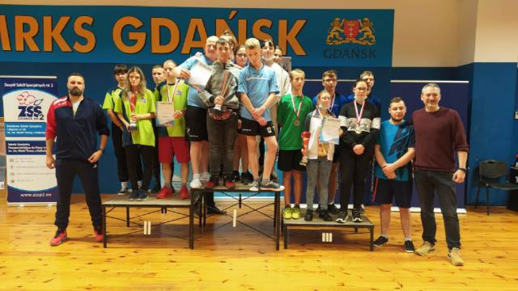 Rafał Olszewski na zawodach tenisowych w Gdańsku