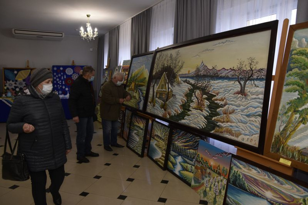 Wystawa prac rękodzieła w Kąkolewnicy