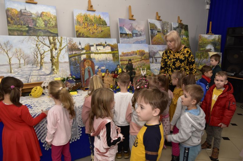 Wystawa prac rękodzieła w Kąkolewnicy