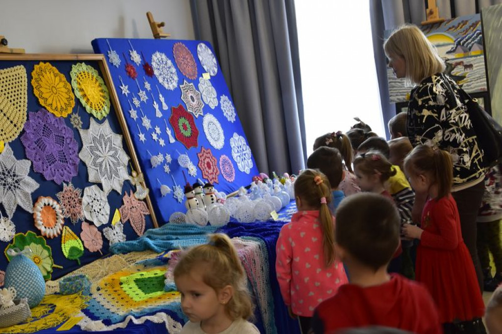 Wystawa prac rękodzieła w Kąkolewnicy