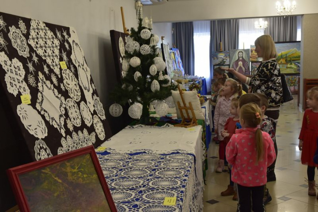 Wystawa prac rękodzieła w Kąkolewnicy