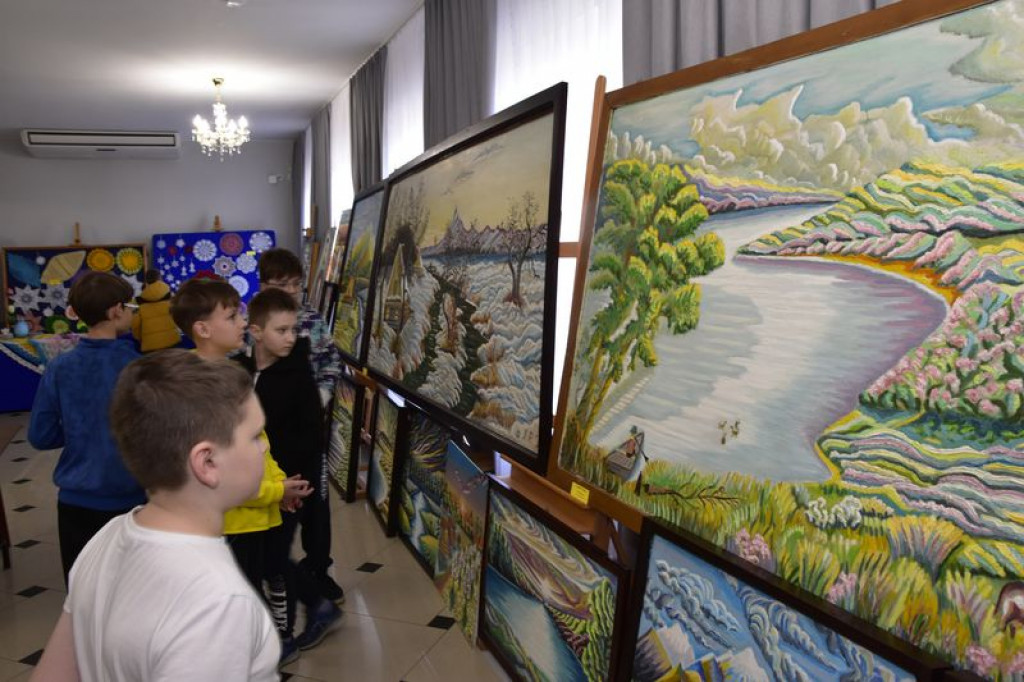Wystawa prac rękodzieła w Kąkolewnicy