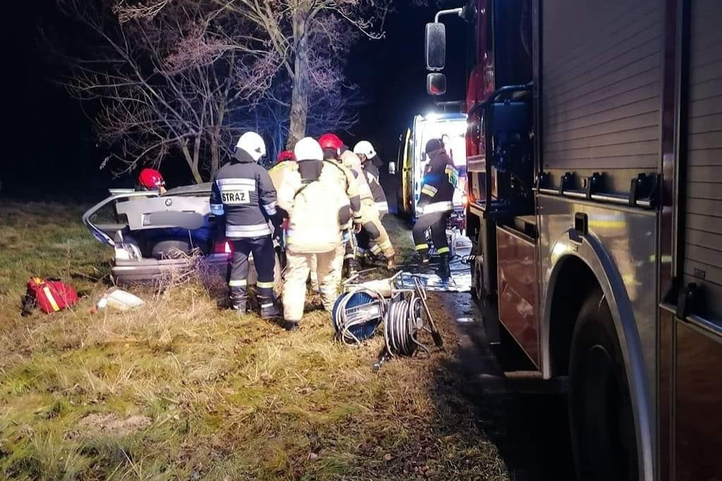 Wypadek między Mościskami a Sokulem