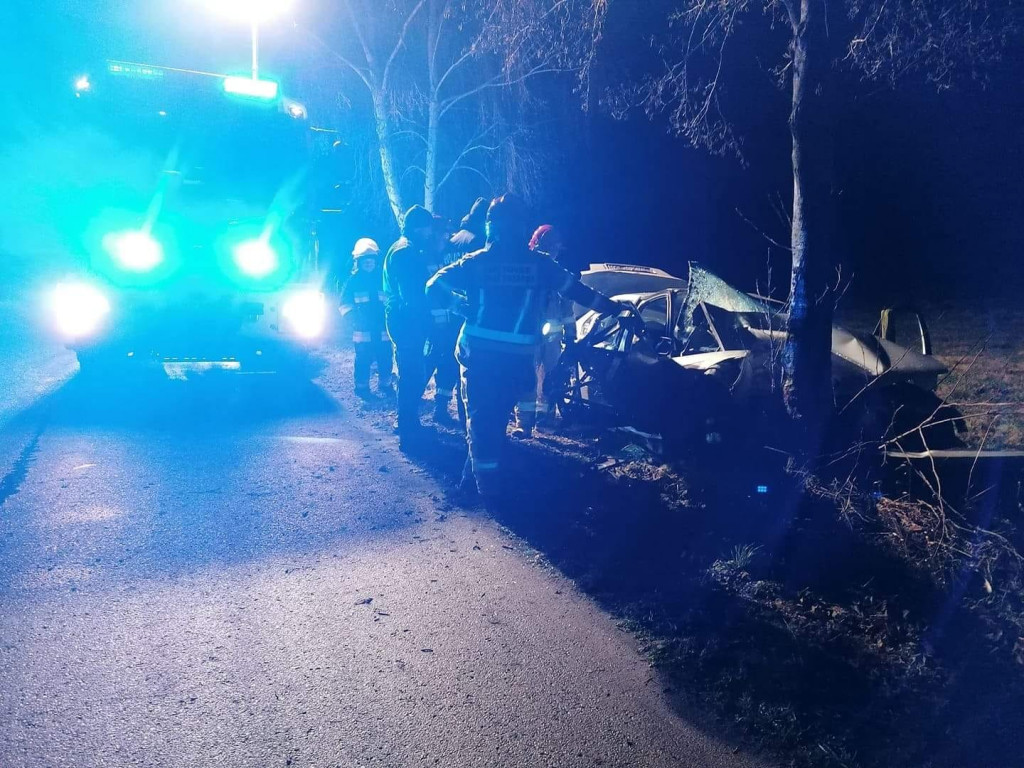 Wypadek między Mościskami a Sokulem