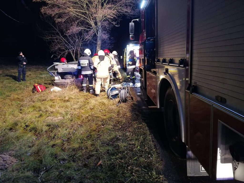 Wypadek między Mościskami a Sokulem