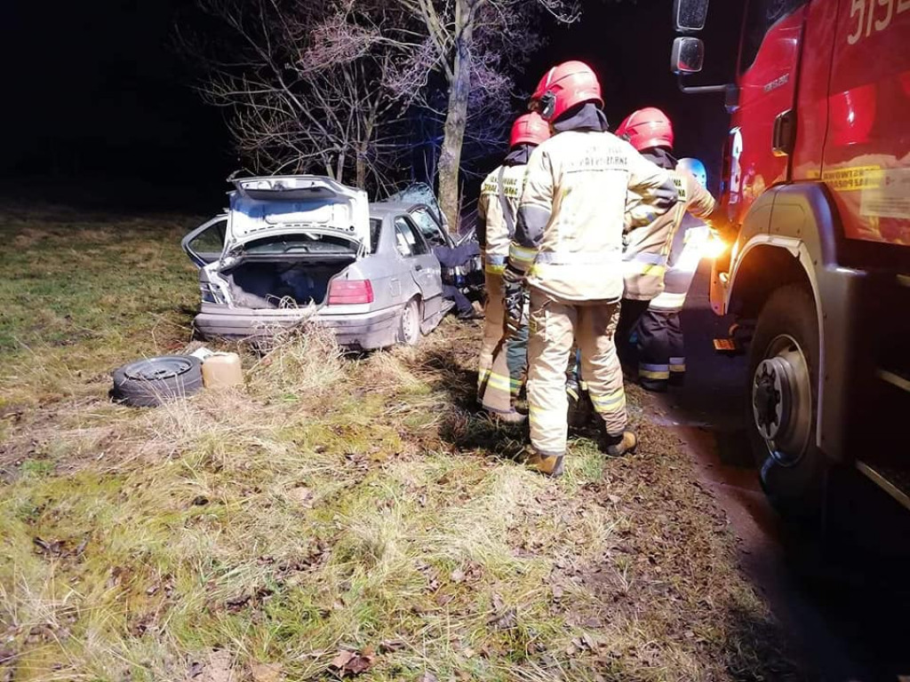 Wypadek między Mościskami a Sokulem