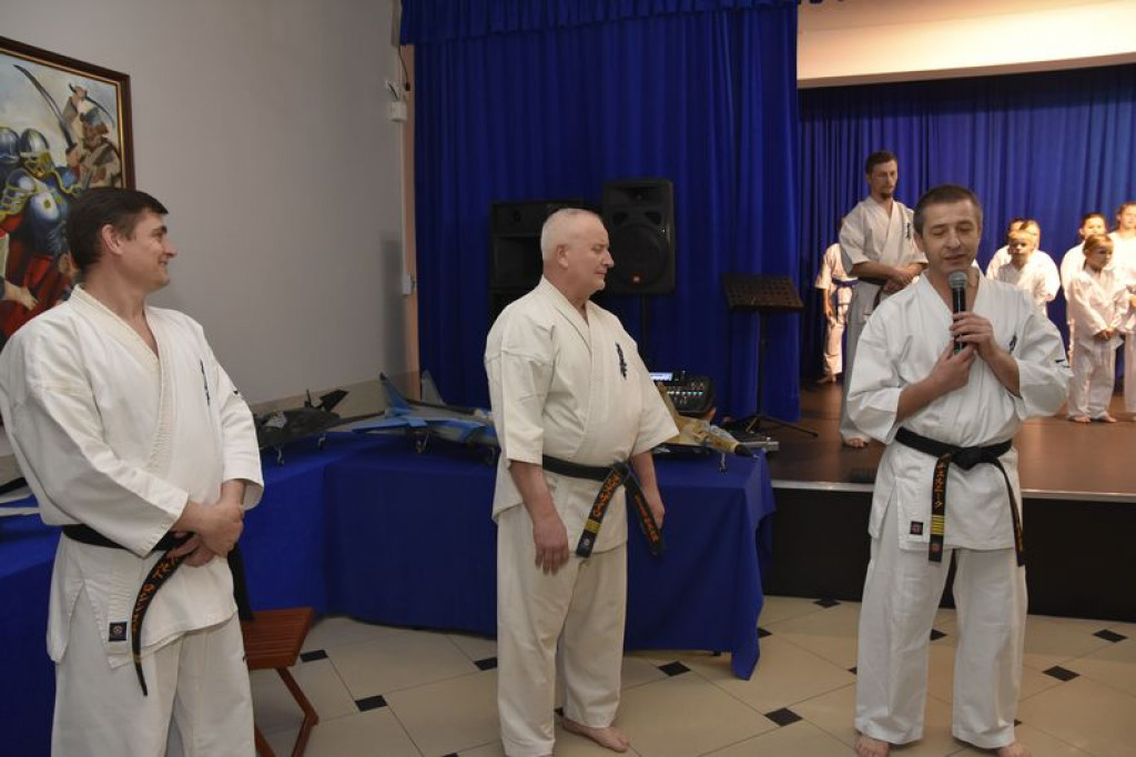 Egzamin z karate w Kąkolewnicy