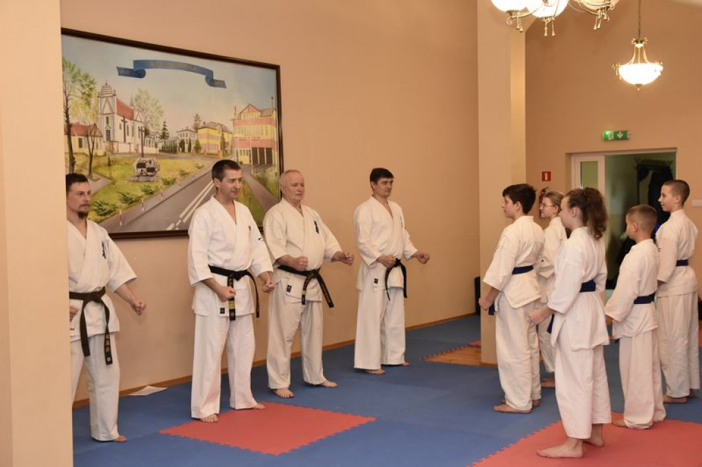 Egzamin z karate w Kąkolewnicy