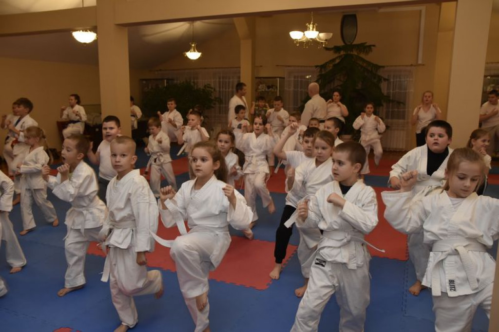 Egzamin z karate w Kąkolewnicy