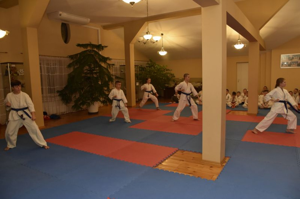 Egzamin z karate w Kąkolewnicy