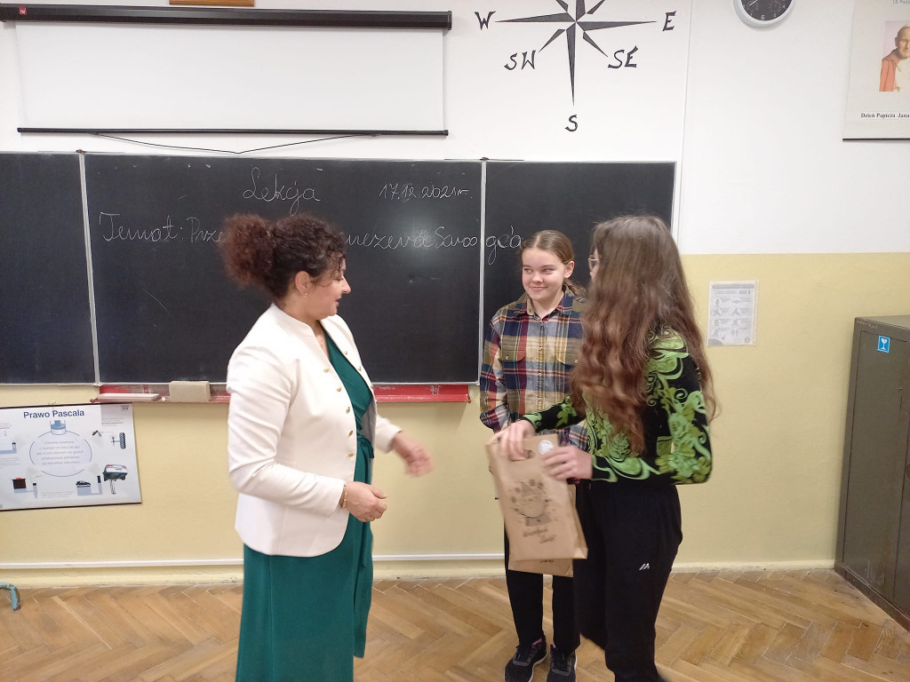 Wręczenie nagród w konkursie w Kąkolewnicy