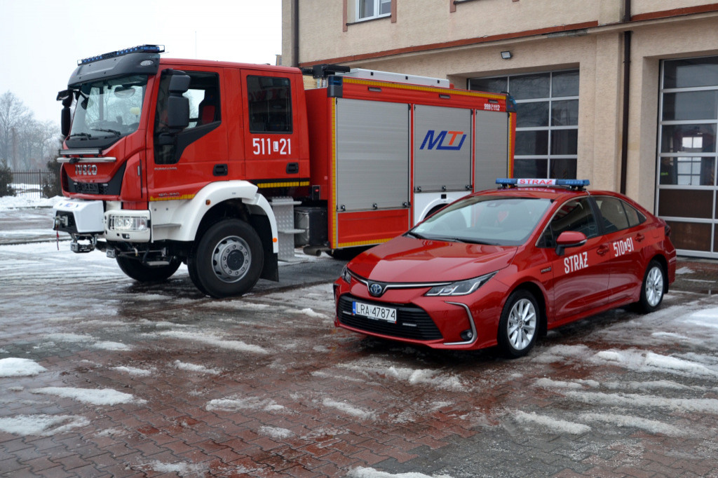 Nowe samochody dla straży pożarnej