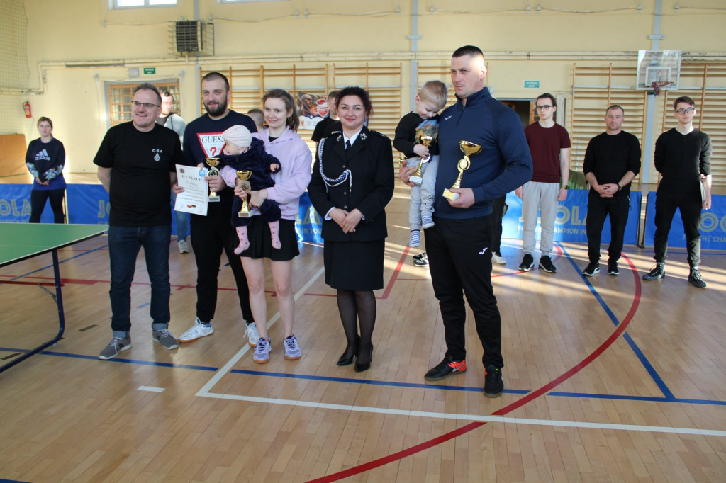 Gminny Turniej Tenisa Stołowego w Kąkolewnicy