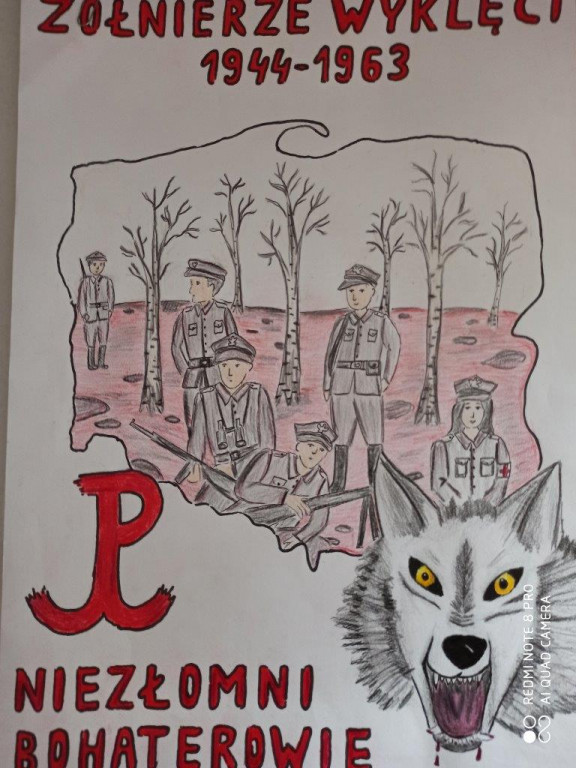 Konkurs plastyczny dotyczący żołnierzy wyklętych