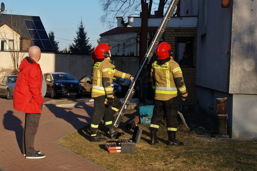 Nietypowa akcja strażaków w Radzyniu