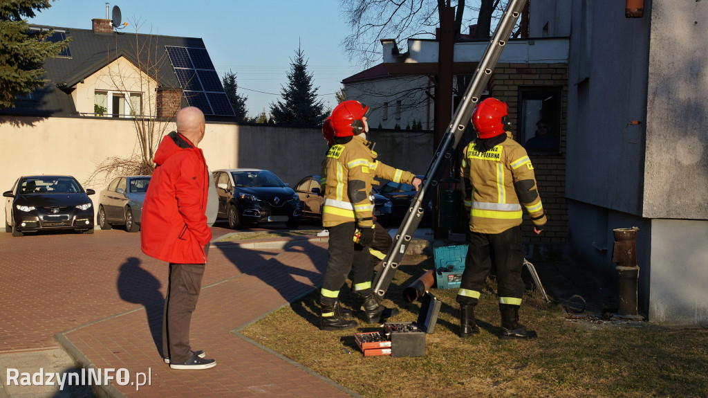 Nietypowa akcja strażaków w Radzyniu