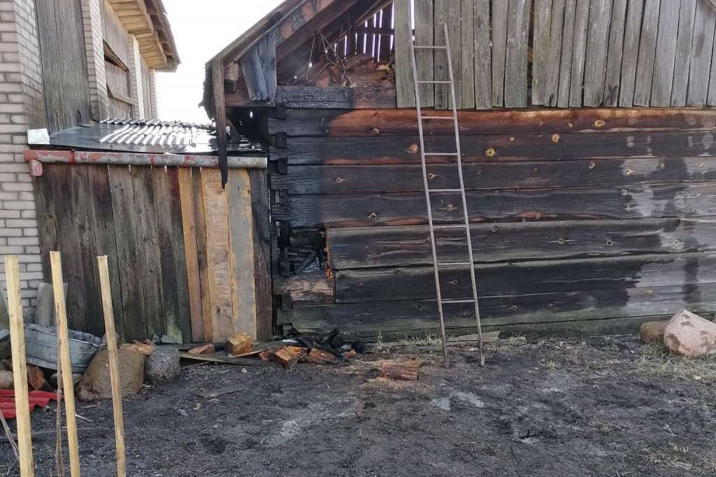 Pożar w Polskowoli