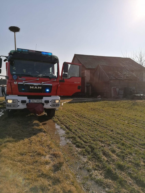Pożar w Polskowoli