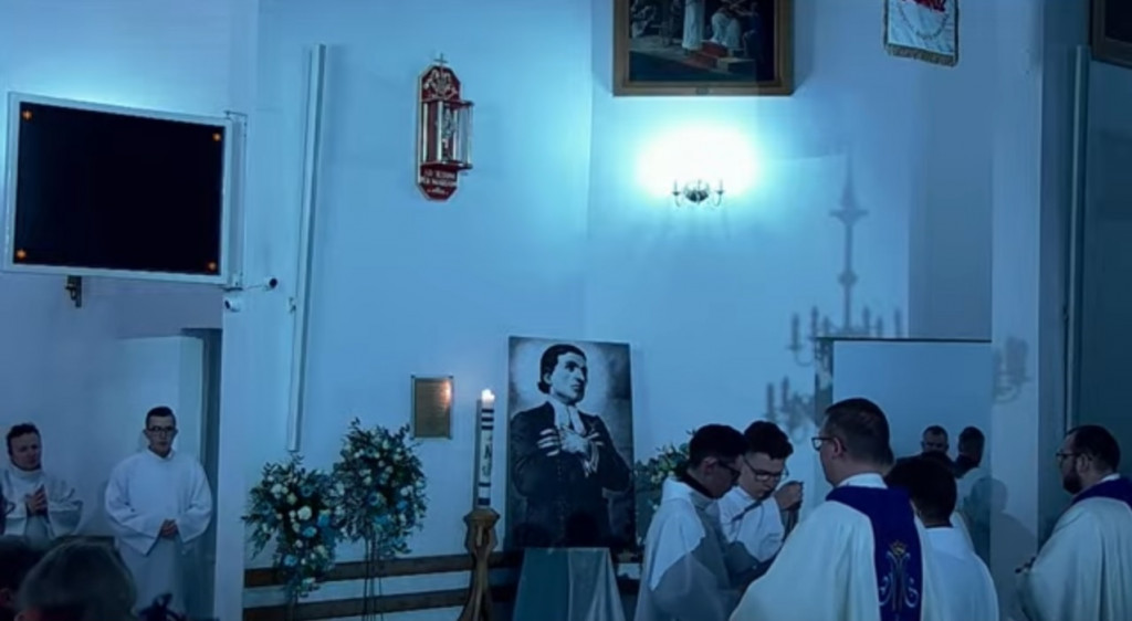 Uroczystość wprowadzenia relikwii do kościoła MBNP
