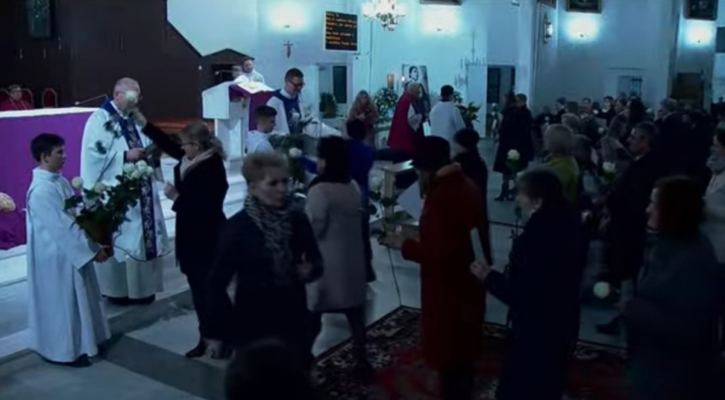 Uroczystość wprowadzenia relikwii do kościoła MBNP