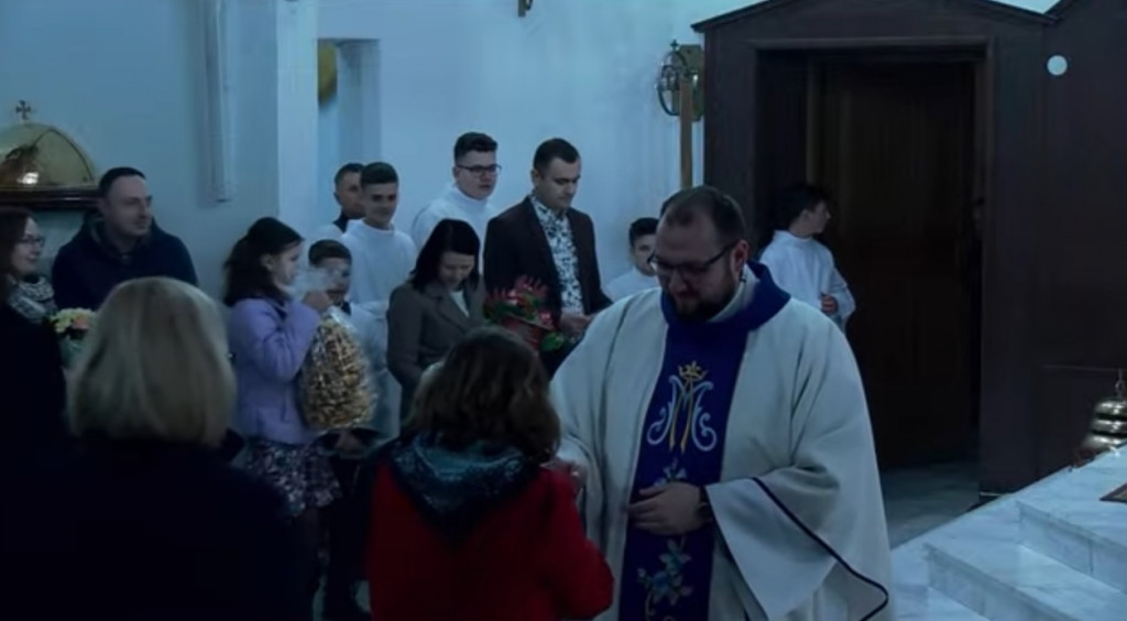 Uroczystość wprowadzenia relikwii do kościoła MBNP